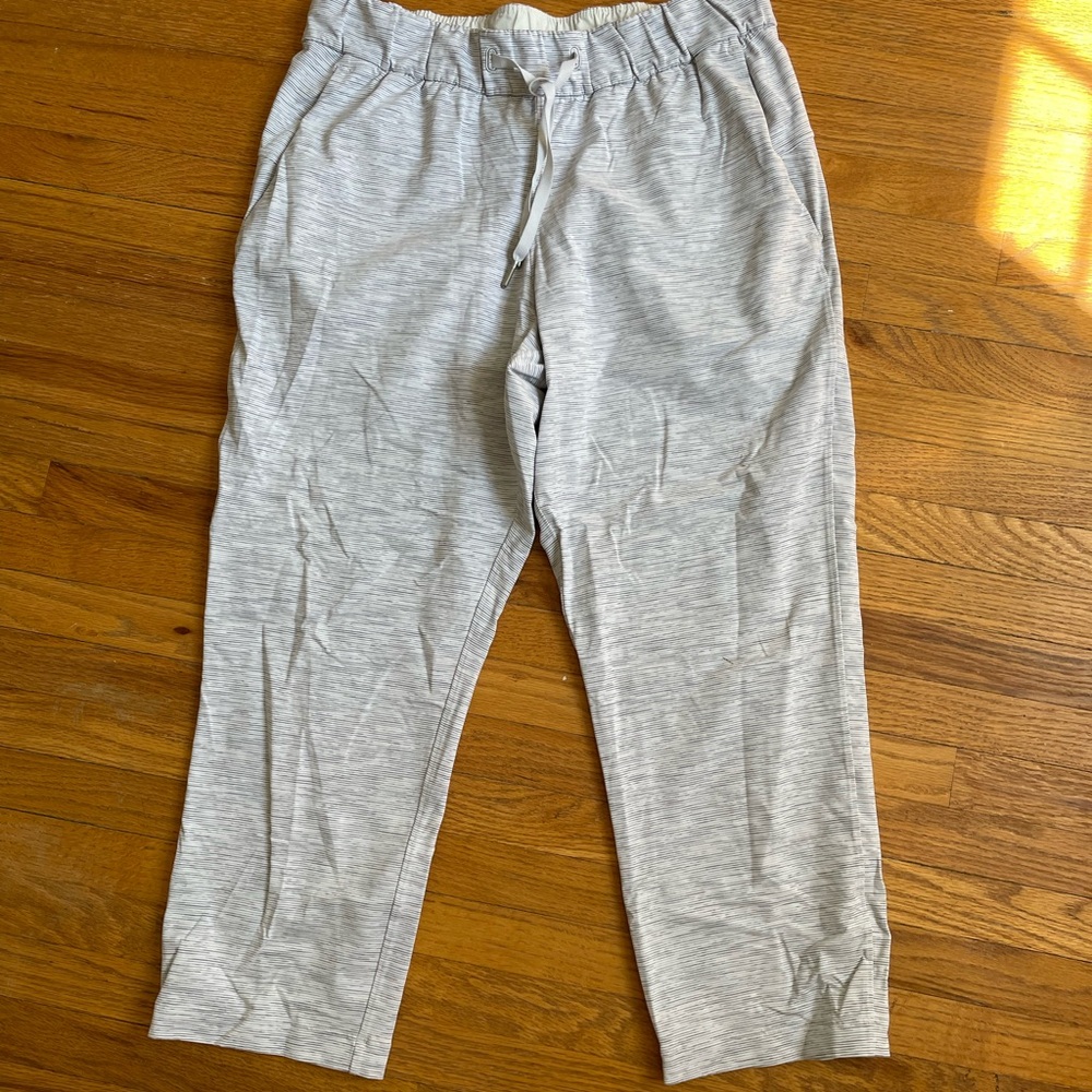 lululemon athletica Gray Track Pants with Relaxed Fit